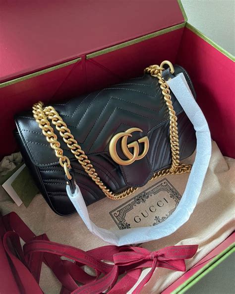 gucci marmont 26 cm ราคา|(รีวิว) Gucci Marmont 26 ที่ราคาพุ่งขึ้นรัวๆ.